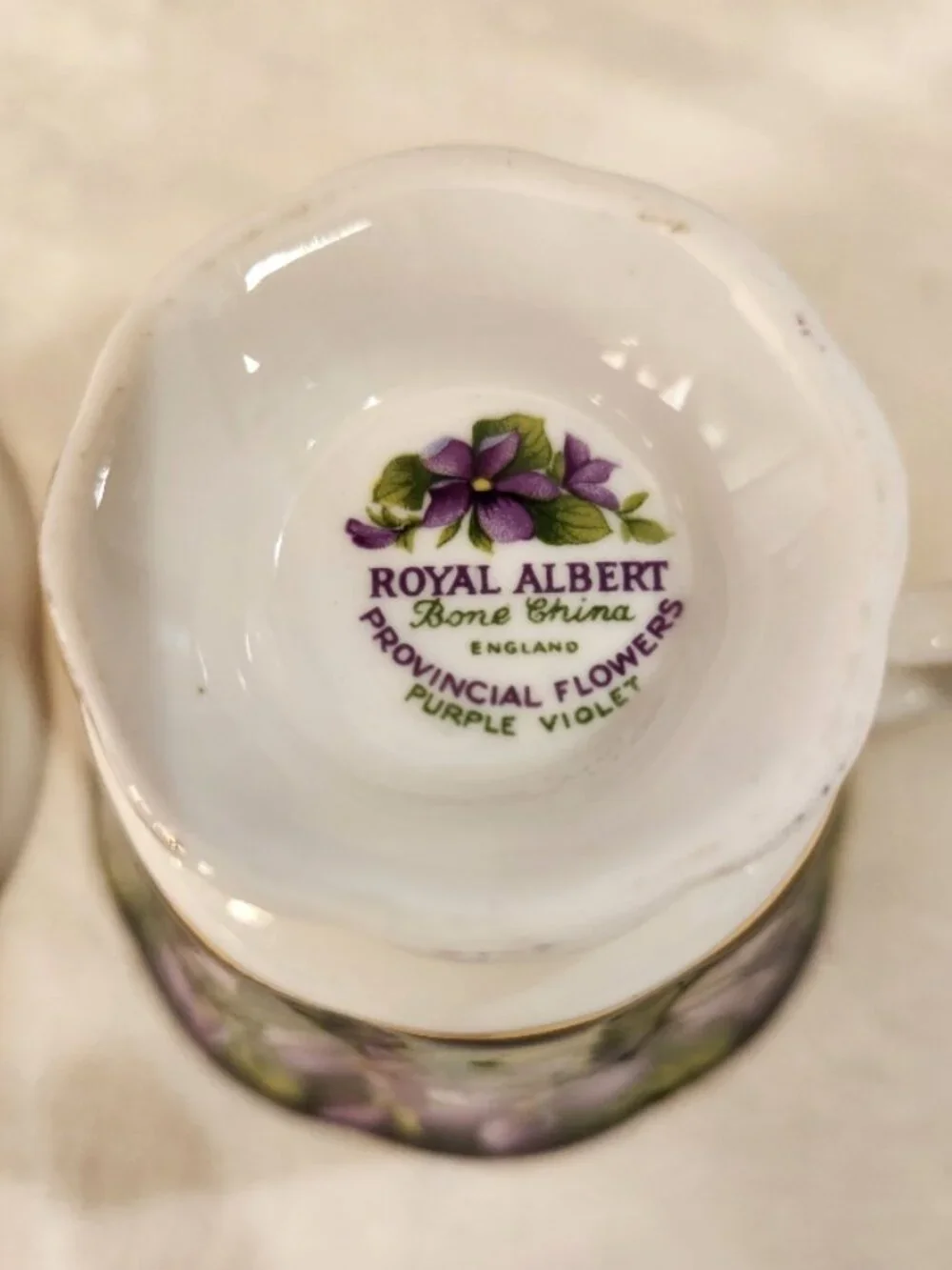 Royal Albert Provincial Flowers Cup & Saucer Made in England